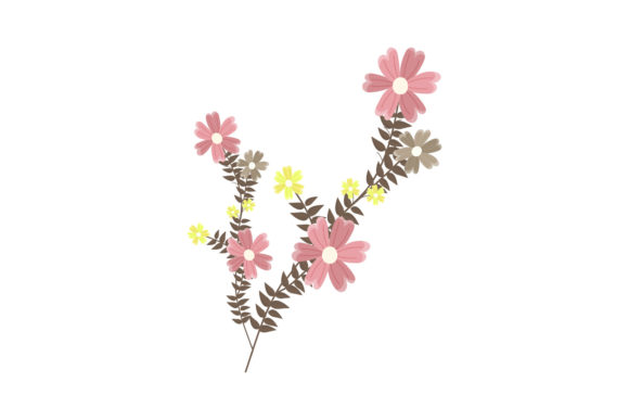 A Modern Floral Design Asset