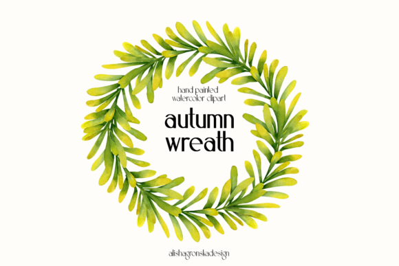 Capture Autumn's Grace with a Watercolor Floral Autumn Wreath