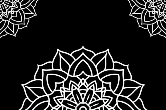 Elevate Your Creative Projects with Mandala Floral Indian Pattern Background