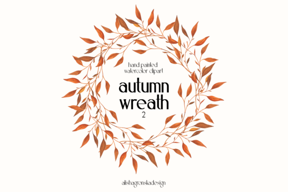 Embrace Autumn’s Beauty with a Watercolor Floral Wreath