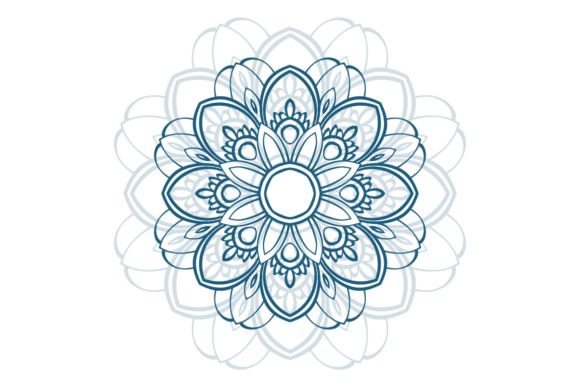 Floral Mandala Style Drawn Design Art: A Versatile Tool for Creativity and Expression