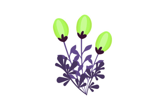 The Floral Bud Graphic: Versatile Digital Art for Creative Projects