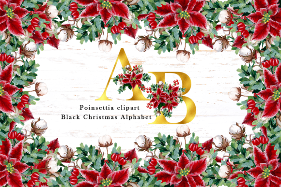 The Floral Poinsettia-Gold Alphabet: Integrating Premium Design Assets into Your Creative Workflow