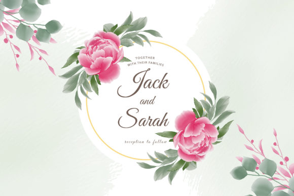 The Perfect Frame for Your Celebration: Premium Watercolor Floral Designs