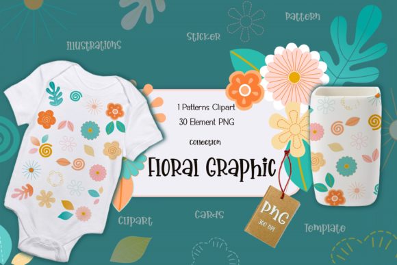 Your Essential Floral Graphic Sublimation Collection
